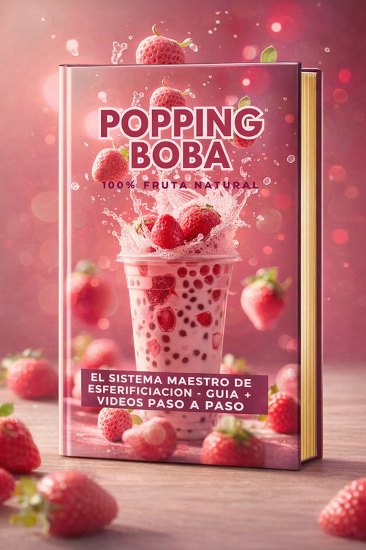 MASTERCLASS POPPING BOBA + 7 BONOS GRATIS